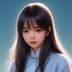 媒体研究编辑苏晓雯，年轻女性，咖啡馆内使用笔记本电脑工作，神情专注，自然光线柔和